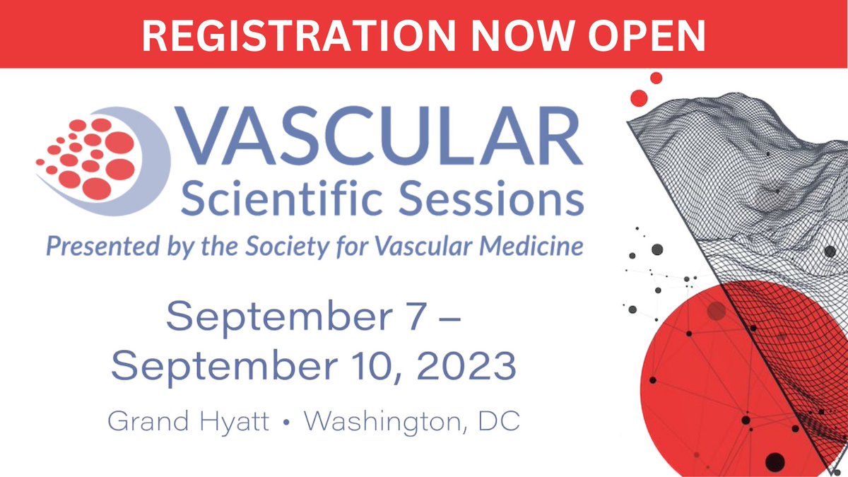 Society for Vascular Medicine | SVM (@svm_tweets) on Twitter photo SAVE MONEY. REGISTER NOW.
Register for #SVM23 now to take advantage of early bird prices! Don't miss out on this year's VSS in Washington, DC. Click here to learn more: buff.ly/3CKT0jA
<a href="/RKolluriMD/">Raghu Kolluri</a> <a href="/herbaronowMD/">herbaronowMD</a> <a href="/Angiologist/">Ido Weinberg, MD</a> @YogenKanthi <a href="/adityasharmamd/">Aditya Sharma</a> <a href="/evratchford/">Elizabeth Ratchford</a> SAVE MONEY. REGISTER NOW.
Register for #SVM23 now to take advantage of early bird prices! Don't miss out on this year's VSS in Washington, DC. Click here to learn more: buff.ly/3CKT0jA
<a href="/RKolluriMD/">Raghu Kolluri</a> <a href="/herbaronowMD/">herbaronowMD</a> <a href="/Angiologist/">Ido Weinberg, MD</a> @YogenKanthi <a href="/adityasharmamd/">Aditya Sharma</a> <a href="/evratchford/">Elizabeth Ratchford</a>