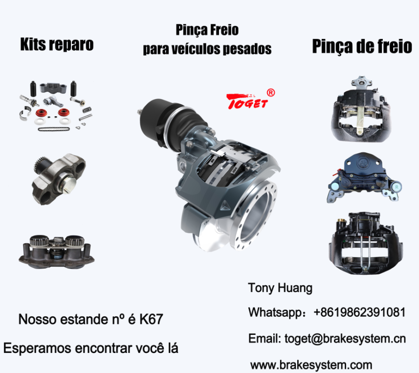 TonyHua05614730's tweet image. We invite you to visit our booth(NO. K67) at the AUTOMEC 2023 in Sao Paulo from 25th to 29th Apr.                                                                             
#AUTOMEC2023 #SAOPAULO #BRAKECALIPER #AUTOPART #AXLE #DISC #AIRDISCBRAKE
