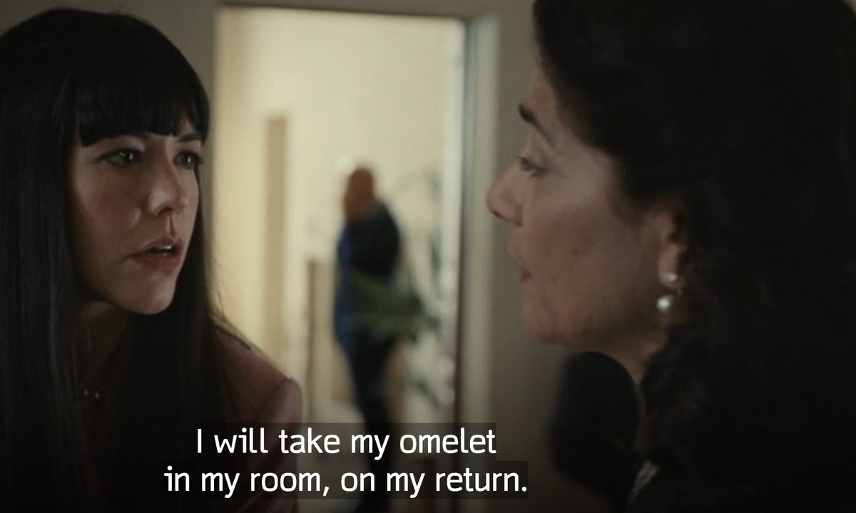 LM_Shepard's tweet photo. I am a actually looking forward to Marcia Roy returning from Italy to put Kerry and her bangs out on the sidewalk. #SuccessionHBO @succession #RIPLoganRoy https://t.co/Zn4hKRe6Dz