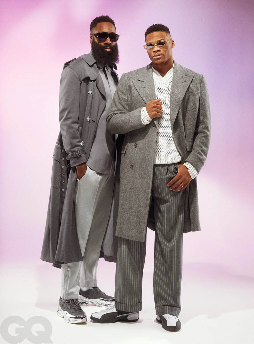 James Harden and Russell Westbrook are the only players to lead the NBA in points per game and assists per game multiple times 🔥 

The Beard and the Brodie is forever connected 💯