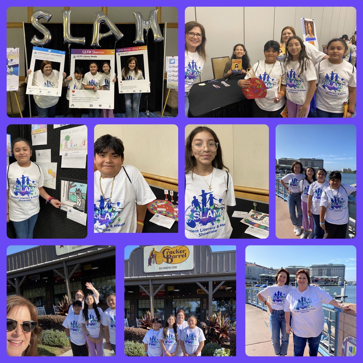GoodmanBesece's tweet photo. Mrs. Ivy and her students were in awe of this year’s SLAM event! Our Bulldogs were super proud! @Bryan_Bulldogs #hubofschool @HCPS_SLAM @FloridaSSYRA @TransformHCPS https://t.co/8GVEdYiWdg