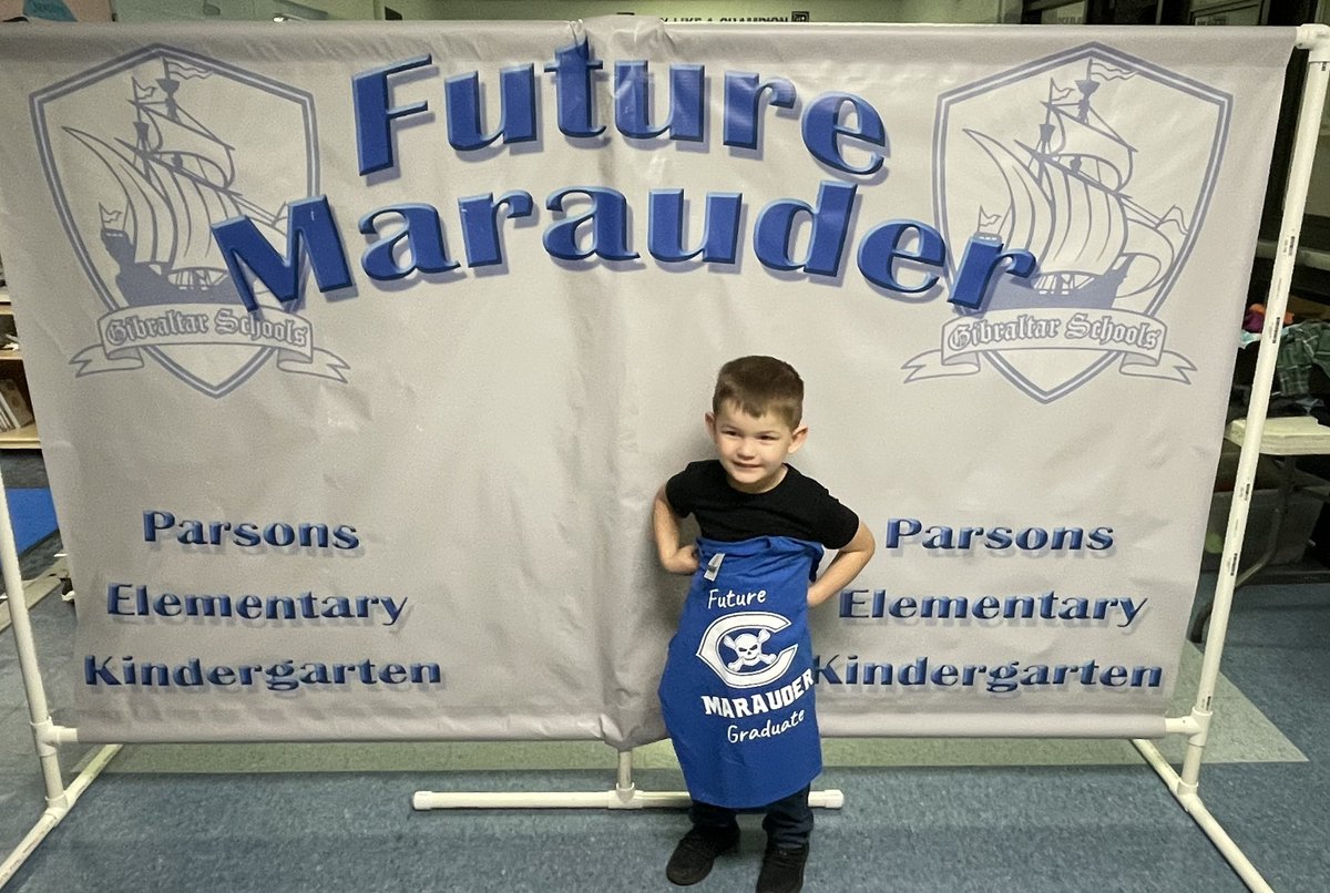 superGSD's tweet photo. In Marauder Country we celebrate our future Young 5’s and Kindergarten students! #InMarauderCountry #HappyGSD https://t.co/S611NrakPU