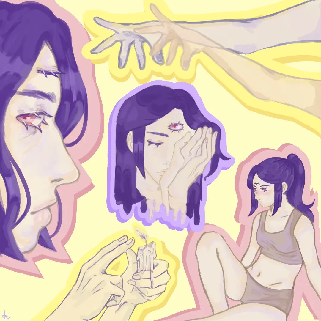 On_Draws_'s tweet photo. 💜👁️ https://t.co/6wrSTrdakf