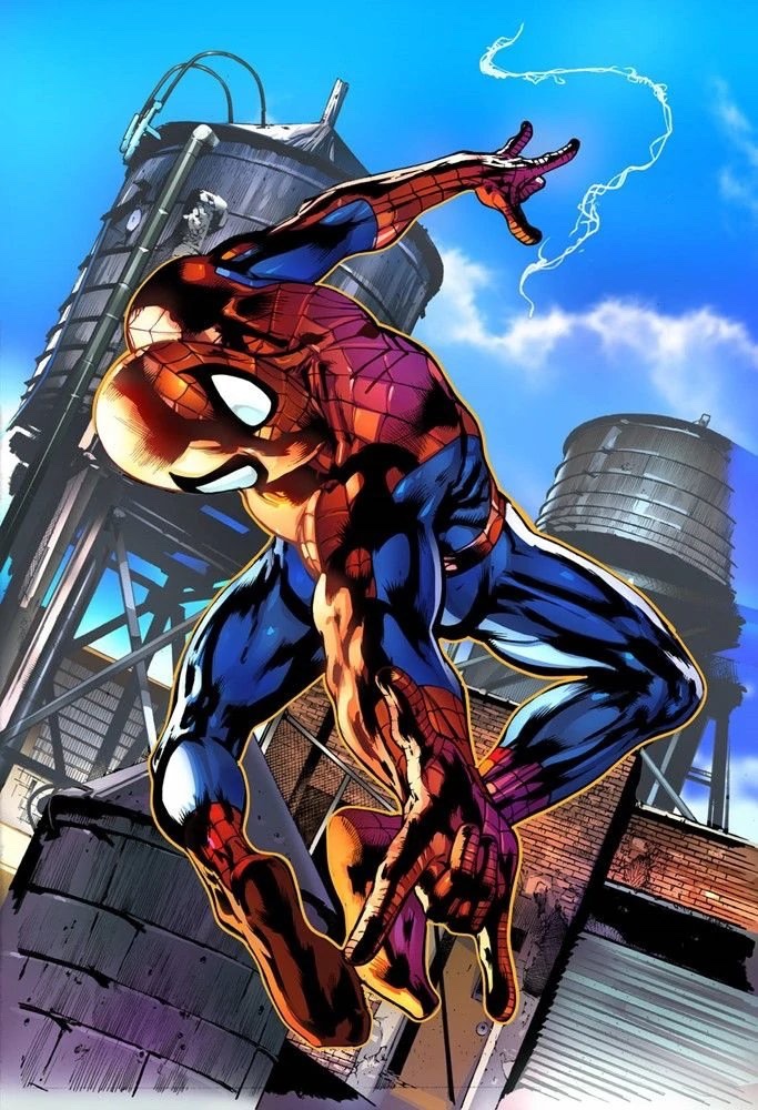 RT @spideymemoir: Spider-Man by Bryan Hitch, with colors by David Curiel! https://t.co/FRvD5RtrrD