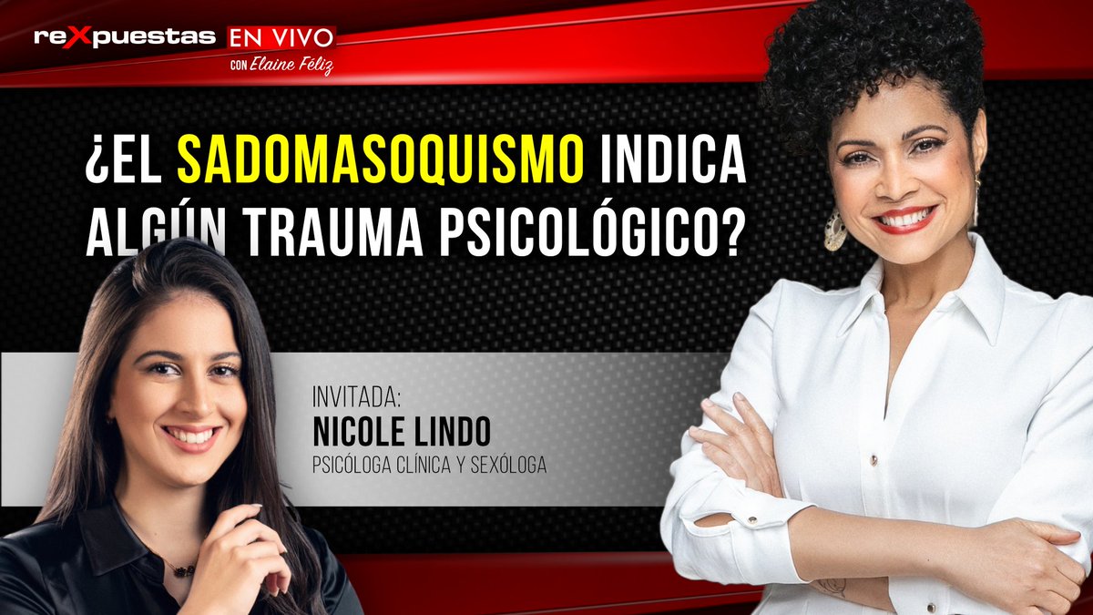 #EnVivo #Ahora ¿El sadomasoquismo indica algún trauma psicológico? 🖥️ VER: youtube.com/watch?v=Z1MEHn…