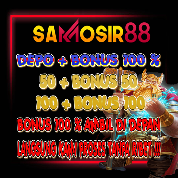 SamosirBet's tweet photo. @SamosirBet  Promo tak henti di Samosir88
>>> https://t.co/BCTYJo1f10

#samosir88 #samosir #jakarta #slotonline #judi
#sabungayam #rtpgacor #jackpot
#agentslot #komunitasslot #reels #slotgacor #mesinslot #kalimantan #togel #trending #ibuidadayak #antirungkad #pialaduniau20 https://t.co/Dhus89eNVQ