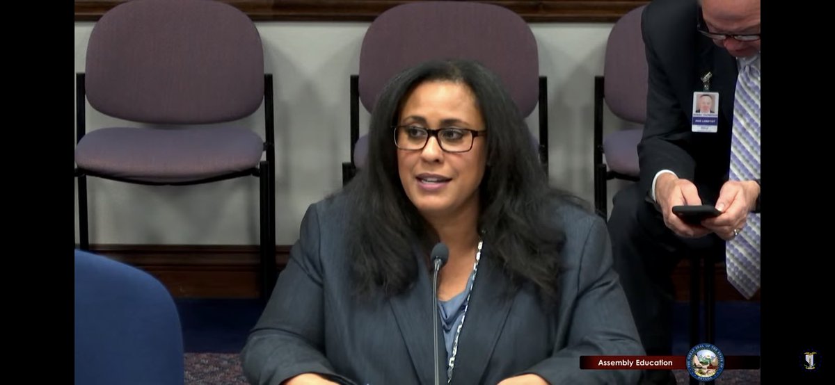 WEAToday's tweet photo. We’re extremely fortunate to have amazing educators like @BrittMiller4AD5 fighting for us at the legislature! Her passion and advocacy for our profession is second to none. Thank you for bringing forth #AB269 to help improve the teacher eval process and remove SLO/SLGs. #NVleg https://t.co/hodNyVh4Zu