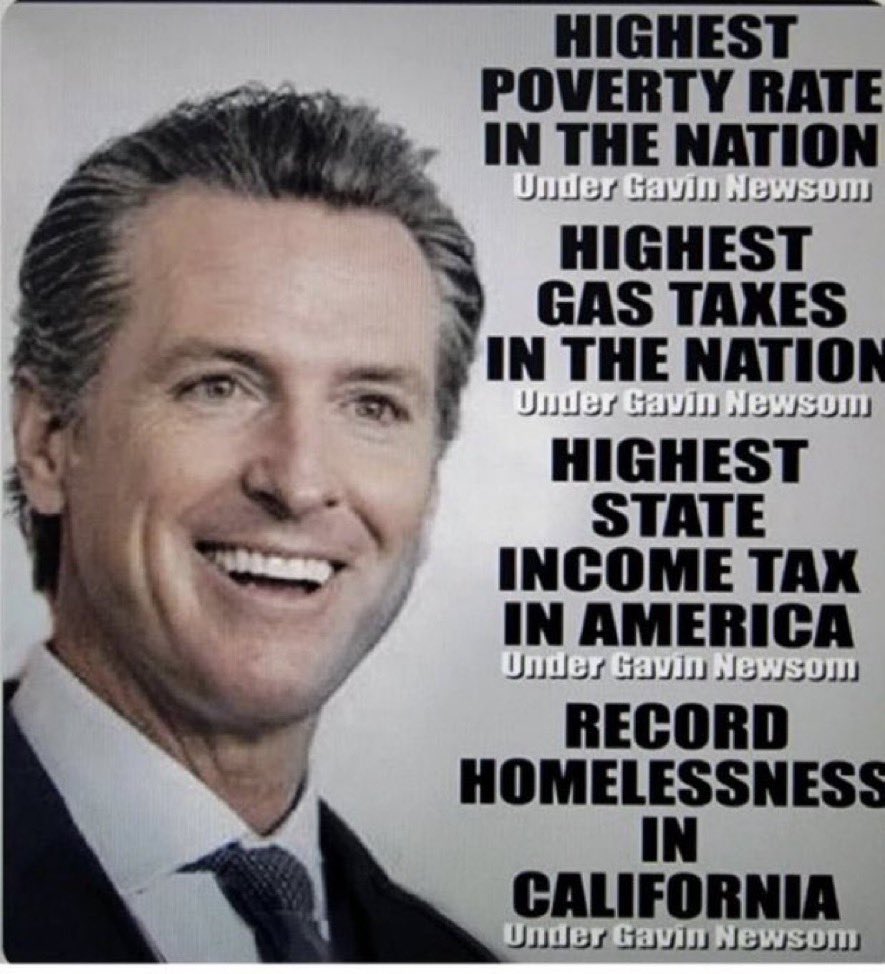 suntanindad's tweet image. @GavinNewsom @CAgovernor 
#ShitholeState