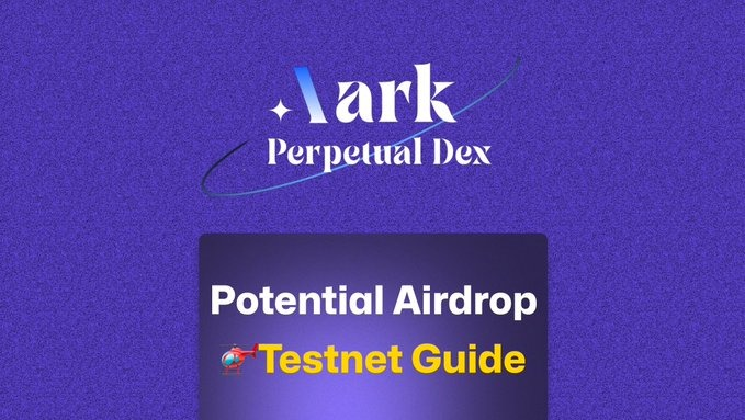 RiversGroup_'s tweet photo. 🚁 Nueva guía de Testnet: Aark Digital

Es un dex perpetuo en etapa inicial en la red @arbitrum .

En esta guía, los guiaré a través de las diversas tareas y pasos necesarios para probar el DEX en la Testnet.

¡Para que ayude en caso de un futuro #Airdrop! https://t.co/5wZnq6itN3