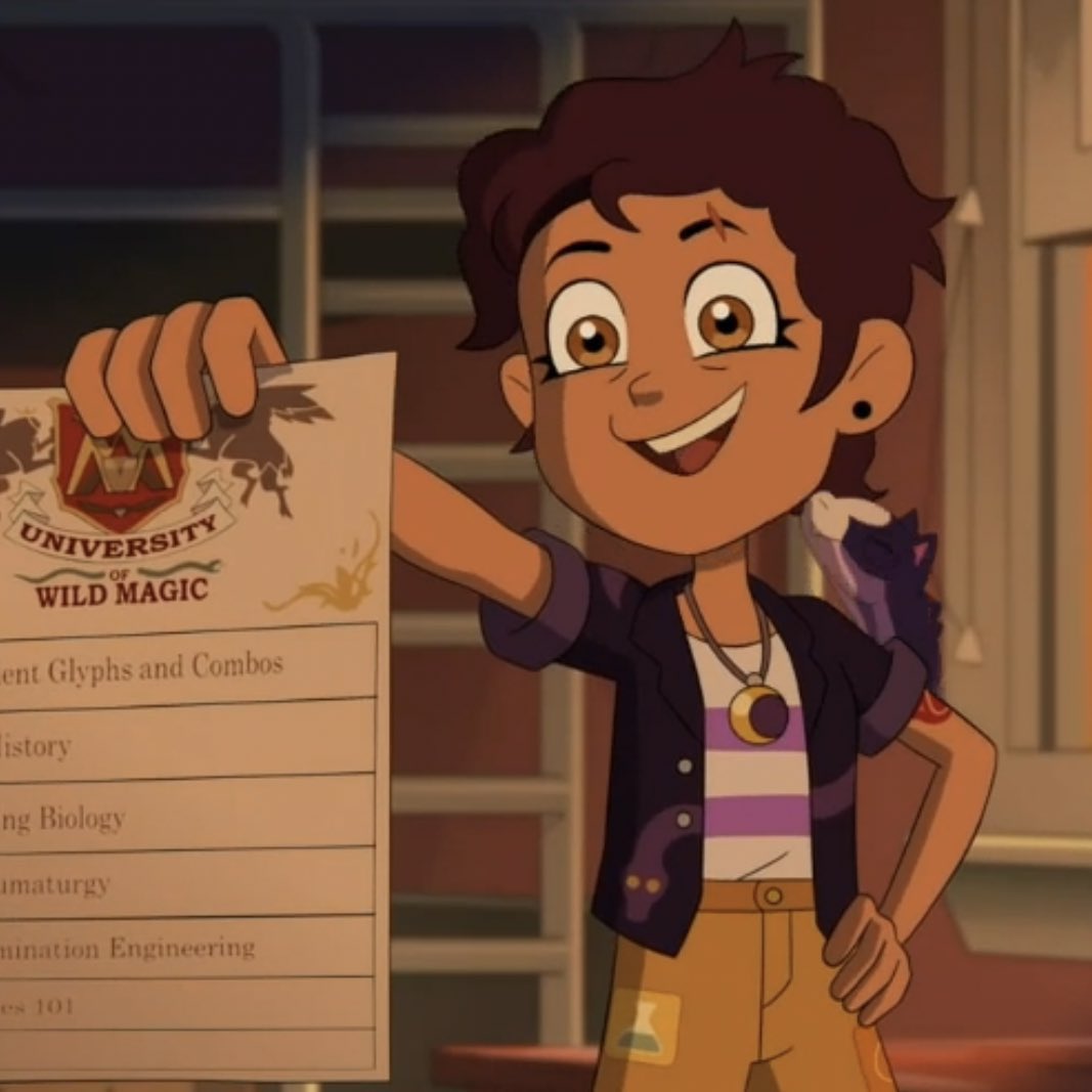 TOH SPOILERS 

“i’m gonna study everything!” to “i picked all of them!”