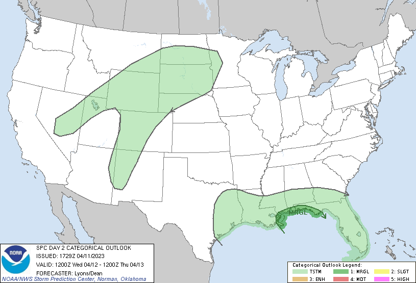 LimWeather's tweet photo. D2
#MarginalRisk in E gulf coast of the US esp #Gulfport, #Biloxi, #BayStLouis, #Pascagoula, #Mobile, #Gulfshores, #PanamaCity, #Pensacola, #LynnHaven, #FerryPass cities
2% #Tornado/5% #Wind/<5% #hail risks
#USwx #Wxtwitter #SPC #Severewx #FLwx #ALwx #MSwx #LAwx https://t.co/9tAzxQaEA2