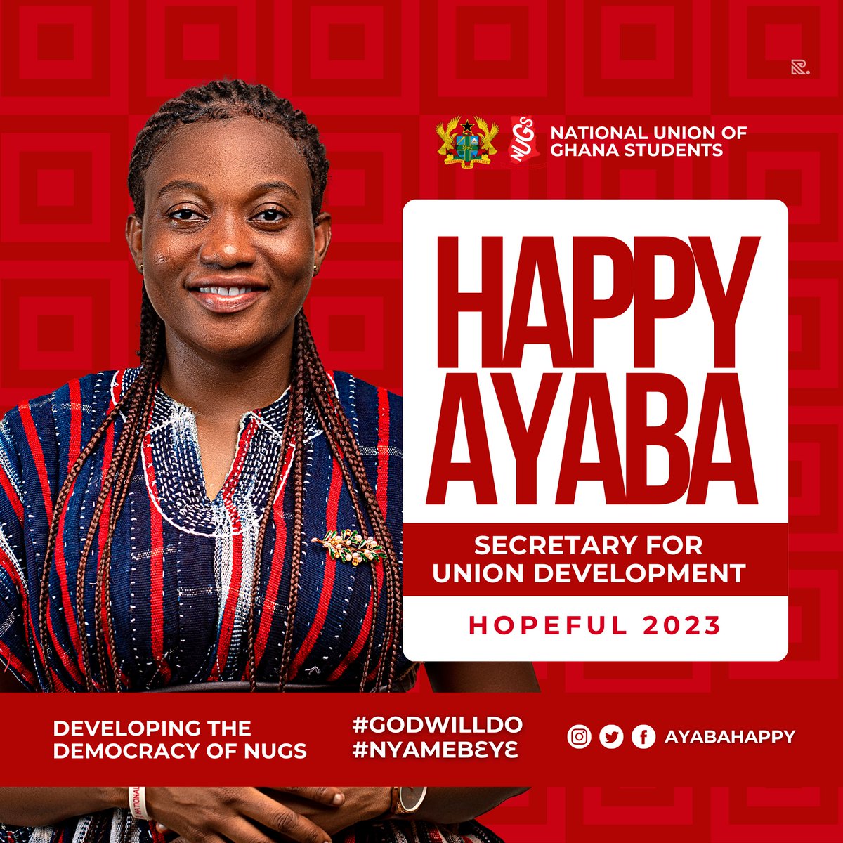 AyabaHappy21169's tweet photo. Good day Boss
I trust you are fine please? 

I’m *AYABA HAPPY*
Former LNUGS TREASURER of AAMUSTED-KUMASI and currently studying BSc in information technology Education

God willing this year, I’m aspiring for NUGS *Secretary for Union Development( NUGS )* in the forthcoming NUGs https://t.co/9Axrc7R4ff