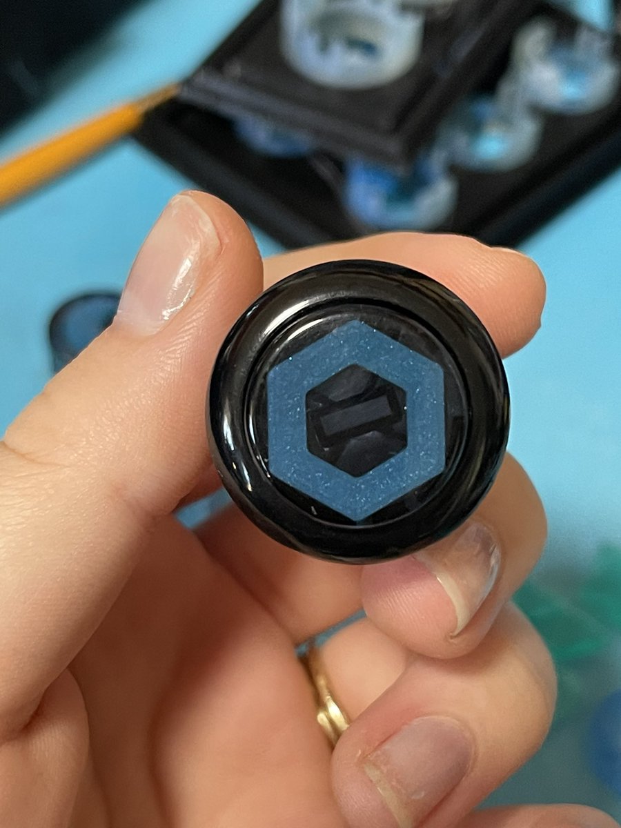 SleepysArcade's tweet photo. Just some buttons I’ve made recently 💙 https://t.co/0F7EbCZCNA