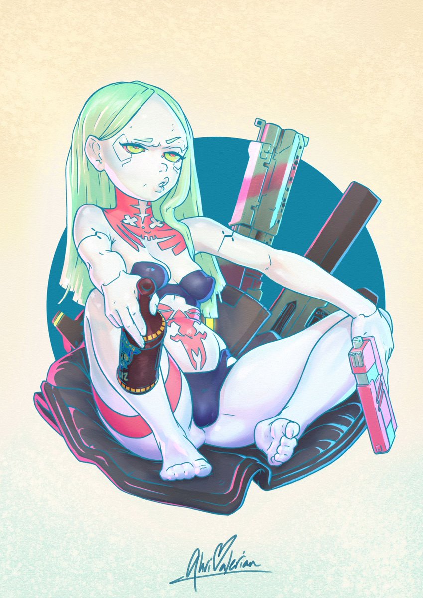 AhriValerian's tweet photo. Another Becca piece 💙 

#cyberpunk #becca #ecchi #oppai #lewd #ecchigirl #ecchigram  #oppaigirls #ecchiworld #ecchiparadise #animesexy #ecchiart #animegirls #waifus #pinupart #pinupartist #pinup #pinupillustration #pinups #pinupstyle #pinuplove #pinupgram #pinupartwork https://t.co/i26CSWOQNj