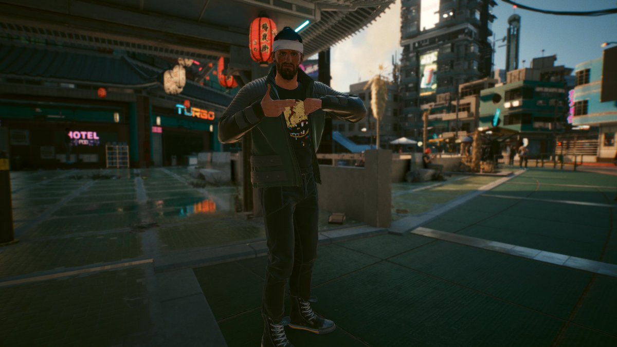 BooLaroco's tweet photo. A day in the night city #Cyberpunk2077 #XboxShare https://t.co/HsznAGMhff