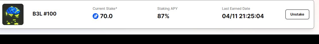 KingCoreyCrypto's tweet photo. 🚀Just minted some @stAPENFT utilizing my @bridge3Labs #B3asts! 🦍🔥 Staked #Apecoin for a mind-blowing APY that leaves Yuga in the dust! 🌟 #B3asts #stApe #Crypto #DeFi #StakingGains #APYRace #bridge3Labs https://t.co/GoEmOJ6gE5