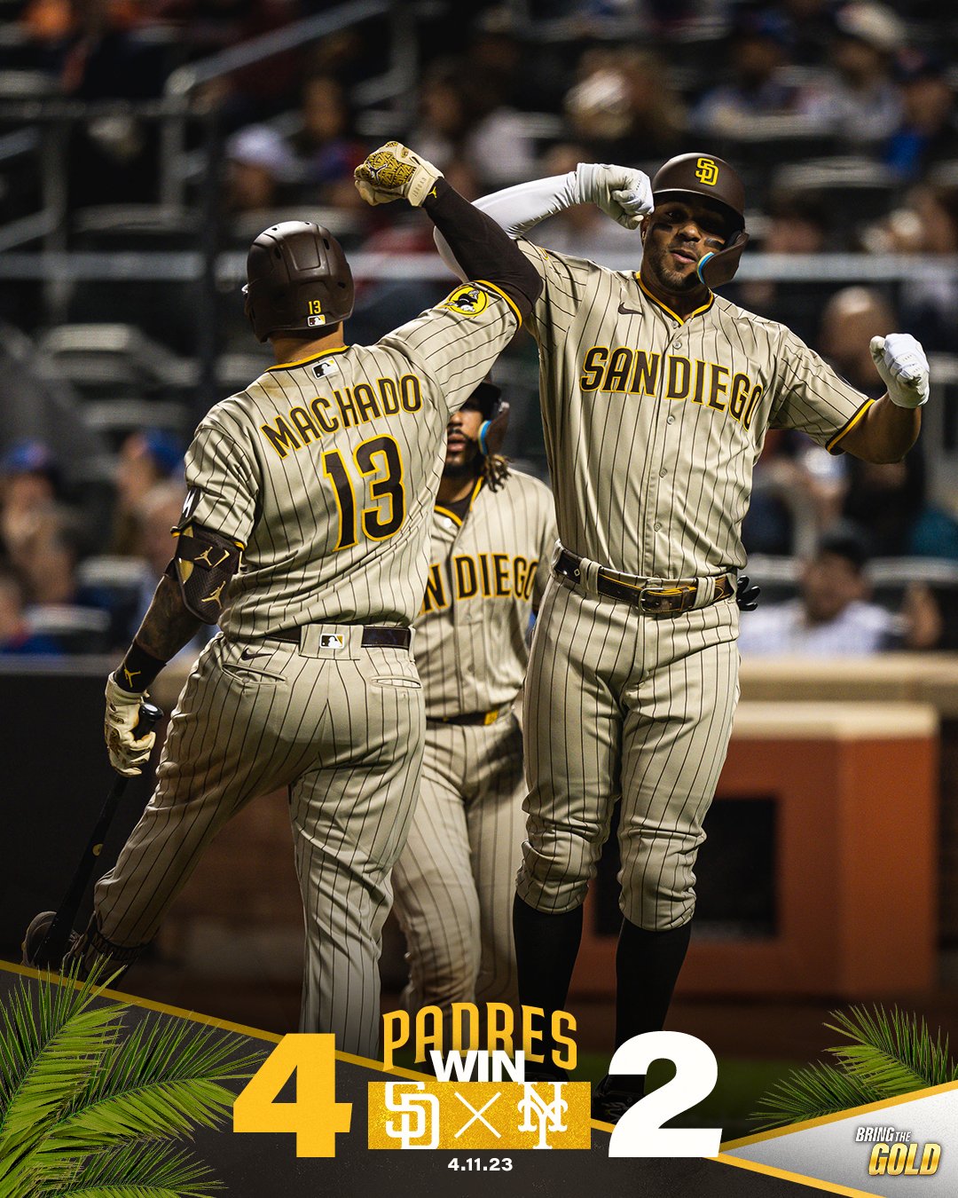 San Diego Padres on X: 🎶 Concrete jungle where dubs are made of 🎶  #PadresWin