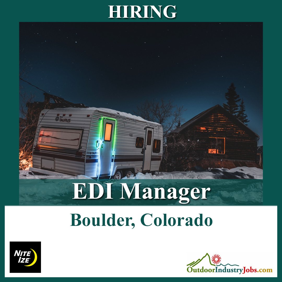 Outdoor_Jobs's tweet image. Nite Ize is hiring an EDI Manager in Boulder, Colorado.  

Apply Here: myjob.fun/3MDlDW0
All Jobs: myjob.fun/m/alljobs

#NiteIze #nowhiring #jobs #lifesadventurekit #GearGenius #glowinthedark #bouldercolorado #boulderco #boulderbubble #coloradojobs