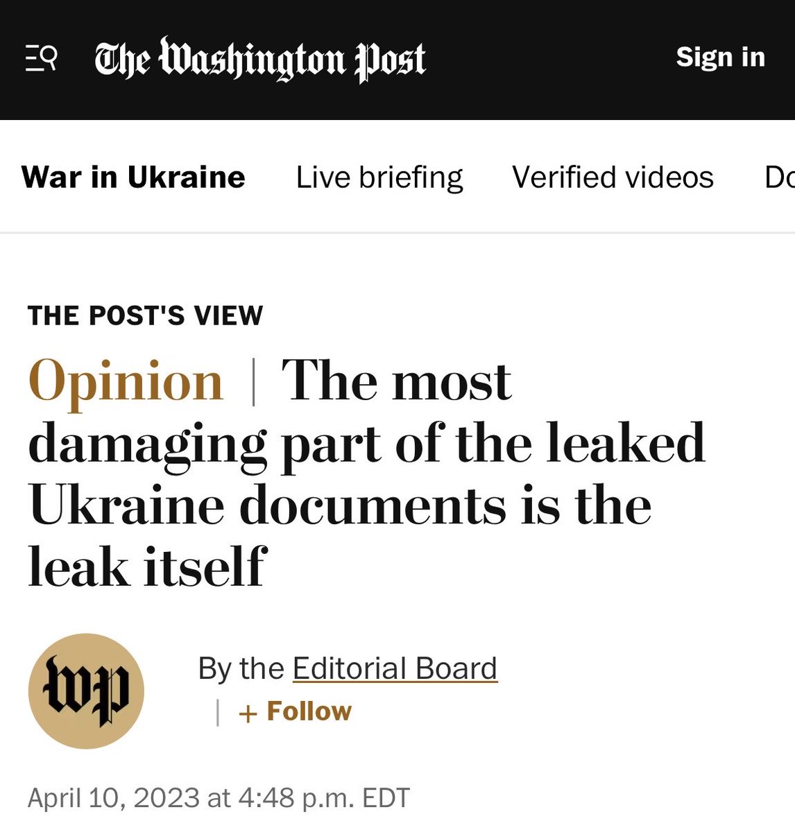 Stephen McIntyre on Twitter: "US intel agencies aren't worried about