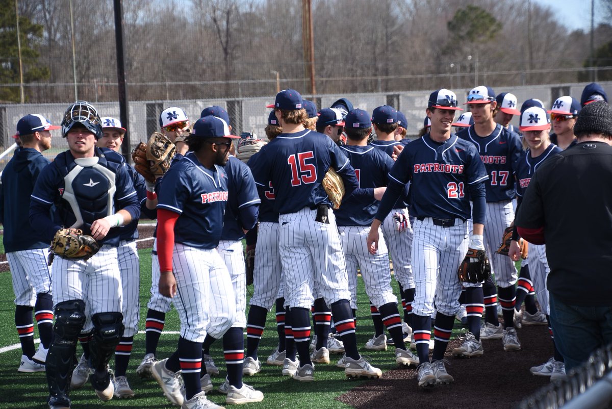 Patriots win in walk off fashion with Alex Wilson stealing home against Birmingham Southern. 
Go Patriots⚾️🇺🇸