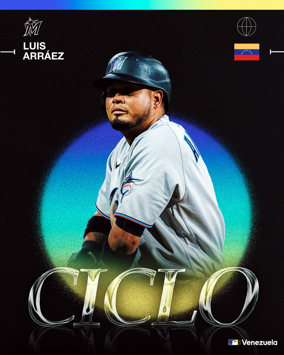 Luis Arráez se convirtió en el 6to jugador nacido en Venezuela en lograrlo en @LasMayores.

¡😱😱😱!