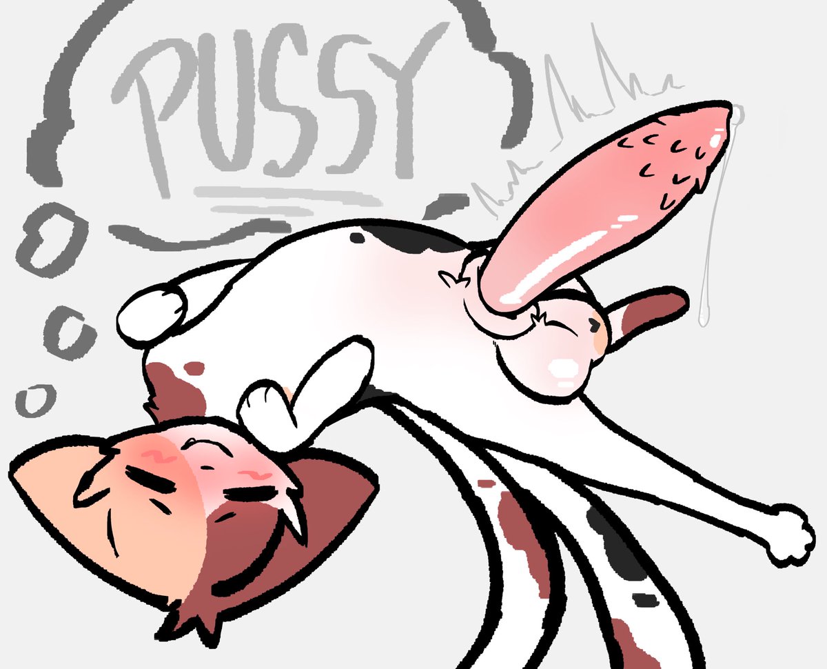 MitsuyoshiJubei's tweet photo. cat puss been on the mind.,;, 😵‍💫😵‍💫😵‍💫 
just a simple ass doodle to get warmed up a bit.,; 💦💦 https://t.co/WjlVrVismy