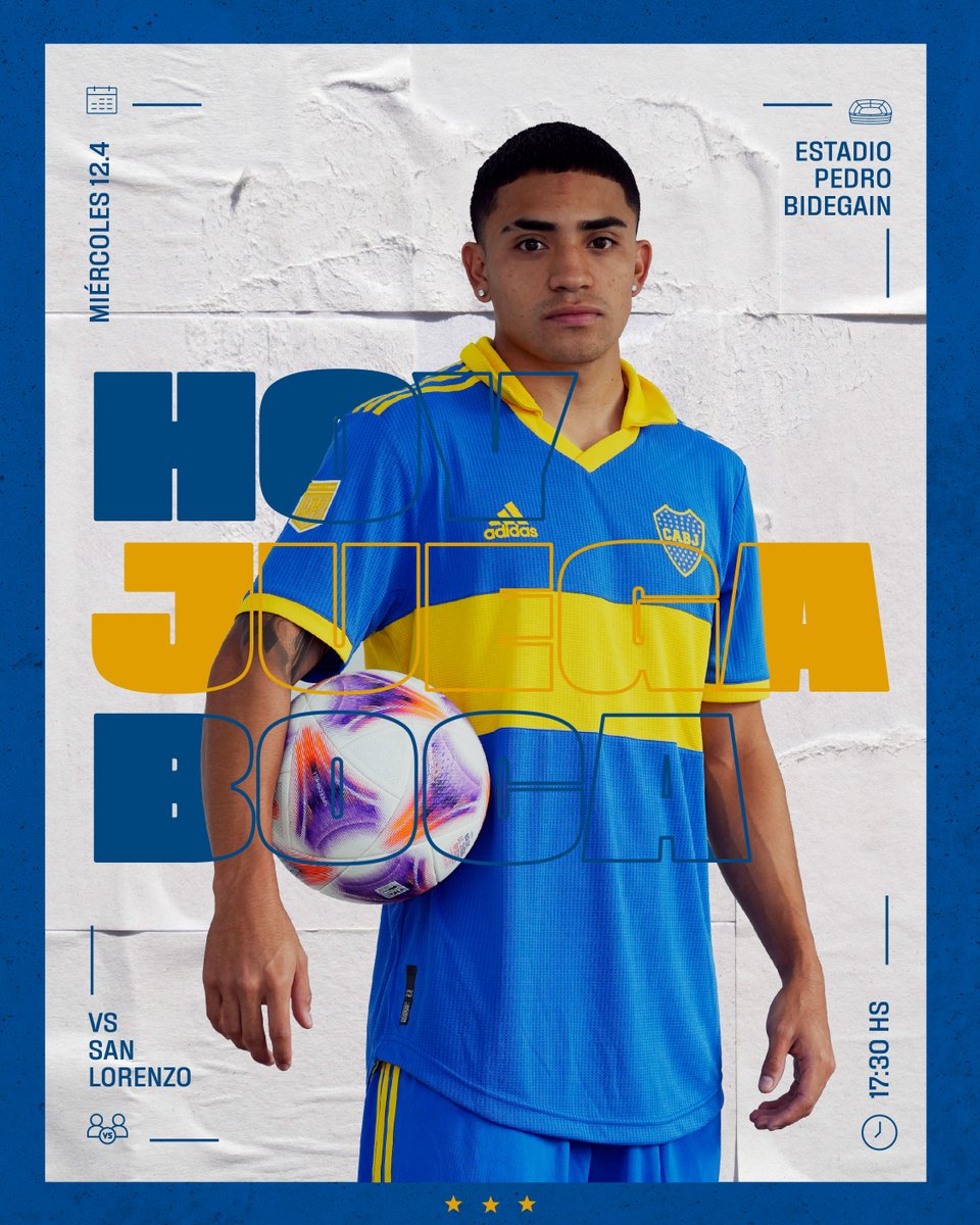 ¡𝗛𝗢𝗬 𝗝𝗨𝗘𝗚𝗔 #𝗕𝗢𝗖𝗔! ⚽💙💛💙