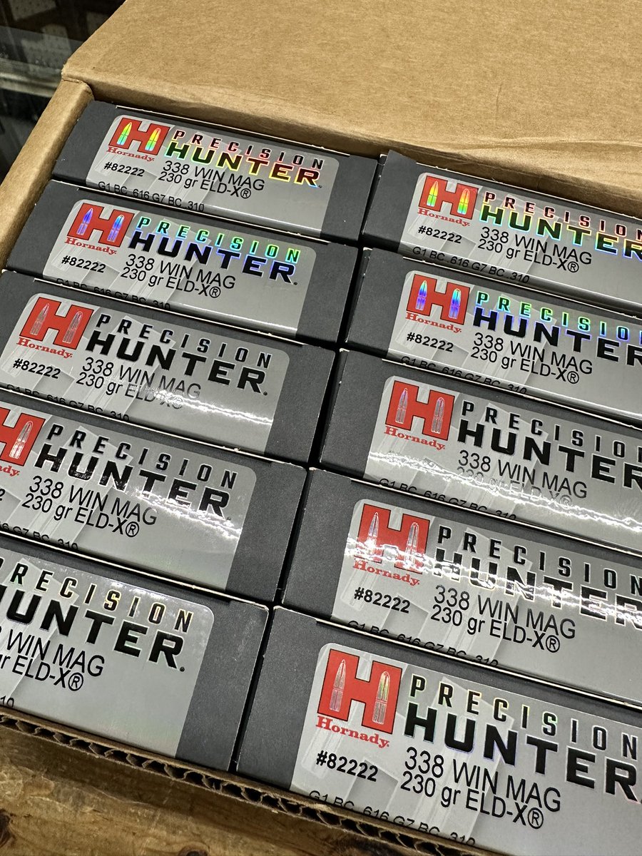 White18Cody's tweet image. Hornady ammo drop! #338winmag #300prc #7prc #300winmag #65prc #6mmarc #comeandgetit