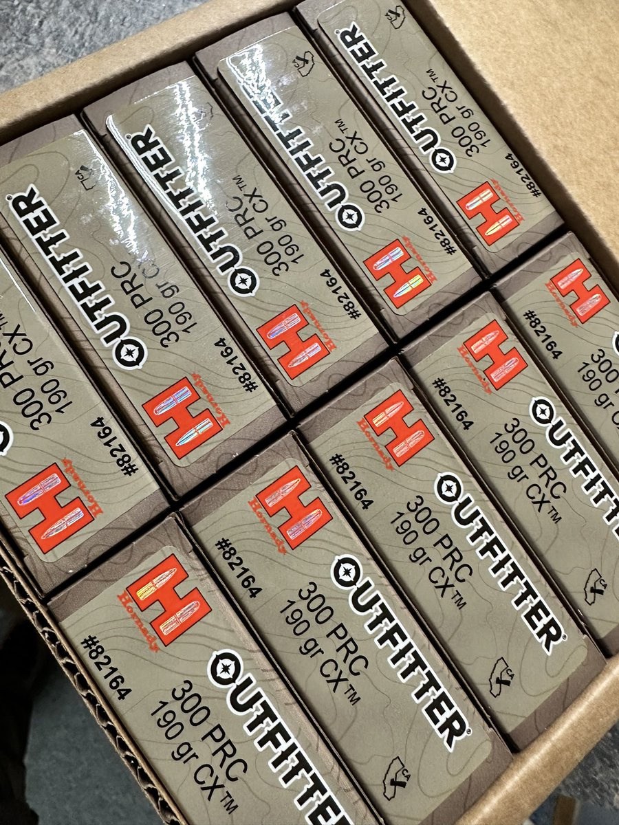 White18Cody's tweet image. Hornady ammo drop! #338winmag #300prc #7prc #300winmag #65prc #6mmarc #comeandgetit