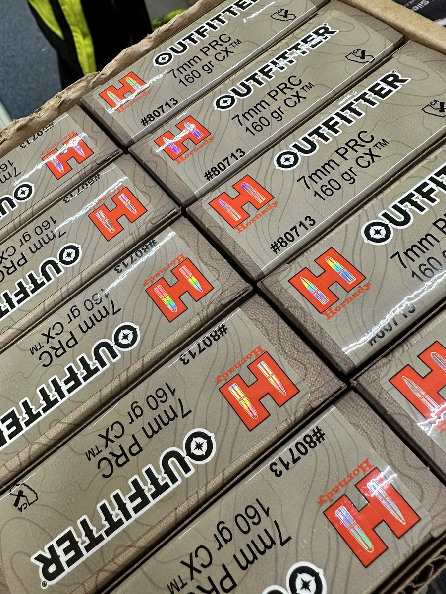 White18Cody's tweet image. Hornady ammo drop! #338winmag #300prc #7prc #300winmag #65prc #6mmarc #comeandgetit