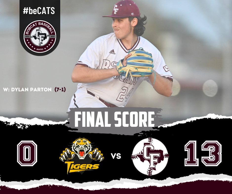 Cy-Fair Bobcats Baseball tweet media