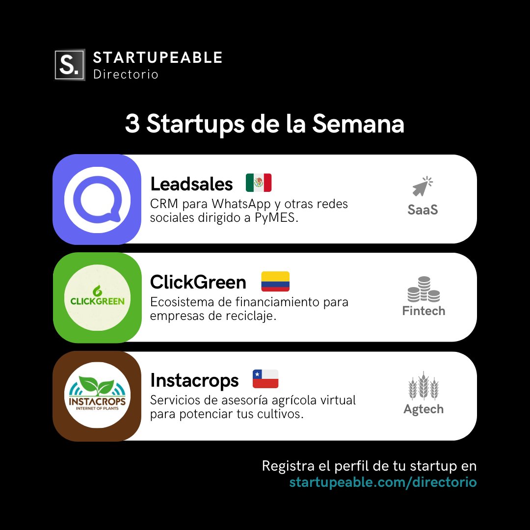 Startupeable tweet media