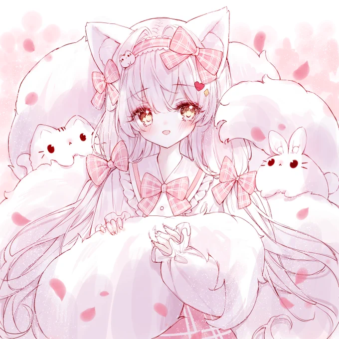しっぽ めっちゃ もふもふ 好き? 