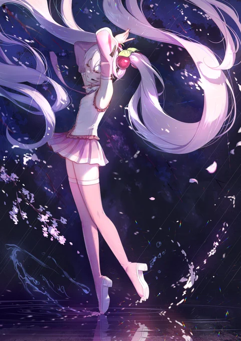 桜ミク #桜ミク #VOCALOID #初音ミク  