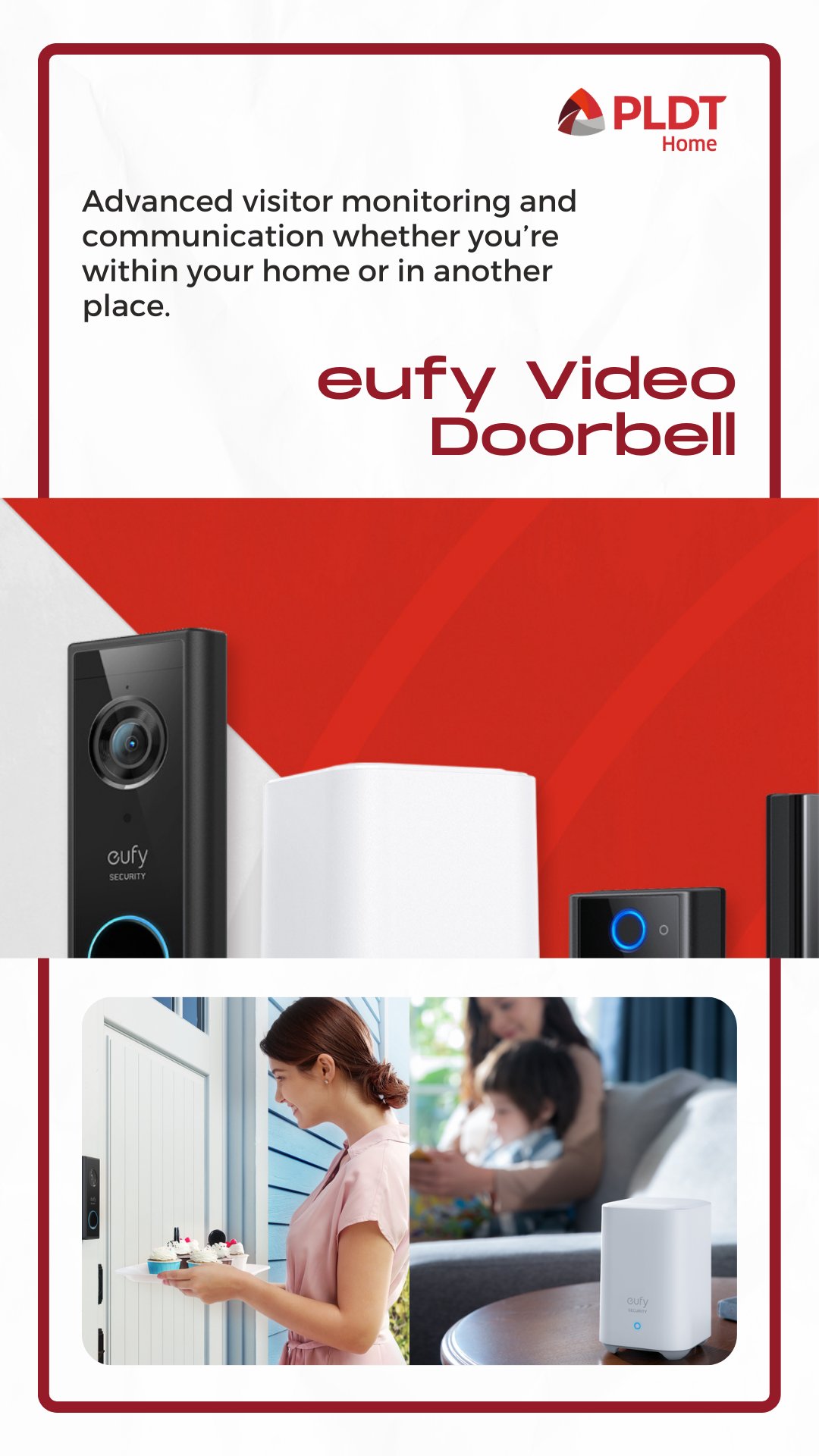 PLDT HOME on Twitter "Enhance your front door security with PLDT Home Security Devices. ️ Click