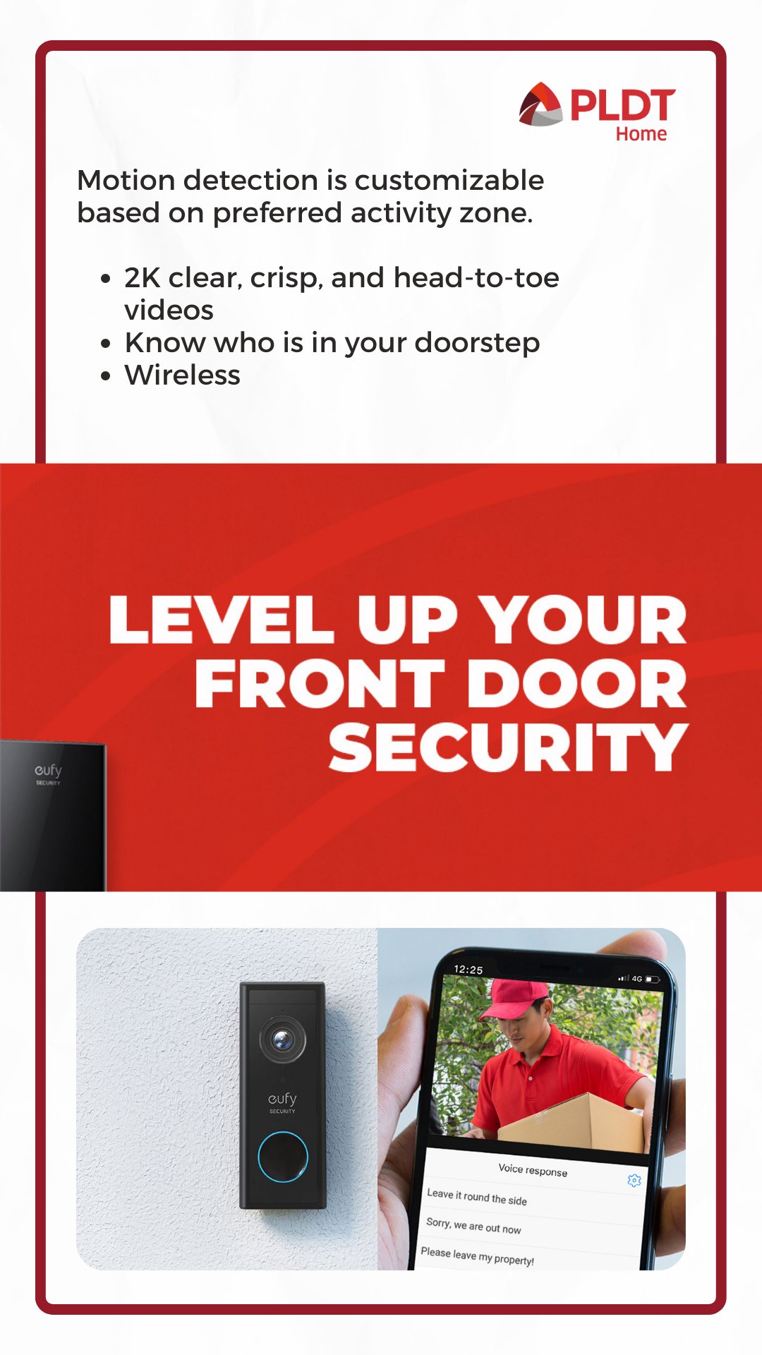 PLDT HOME on Twitter "Enhance your front door security with PLDT Home Security Devices. ️ Click