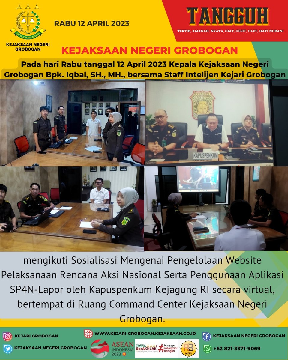Kejaksaan Negeri Grobogan tweet media