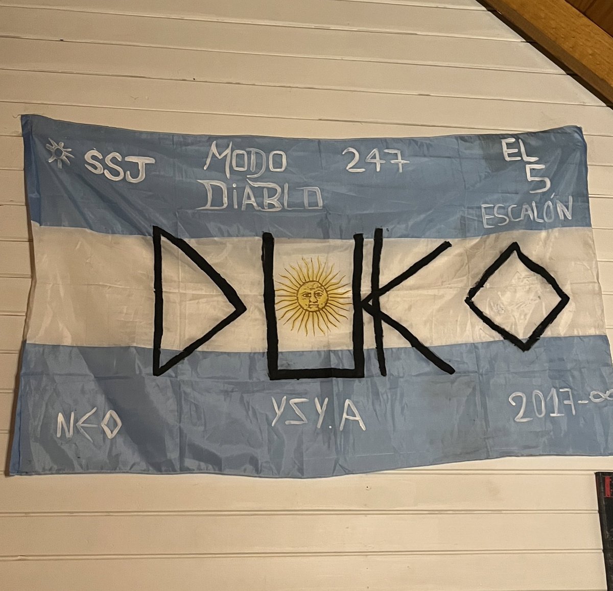chavegrassi's tweet photo. quiero opiniones sobre mi bandera https://t.co/DFnNwu75K1