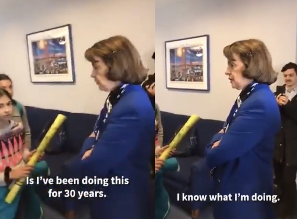She dropped this line on a group of kids then proceeded to spend the next several years proving they were 100% right.