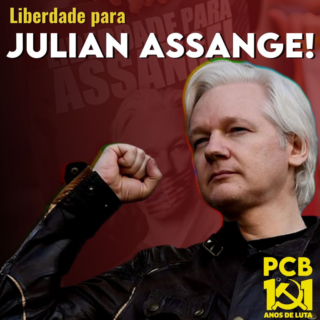 Nesta terça-feira, 11 de abril, completam-se quatro anos da prisão injusta e criminosa de Julian Assange. 
 
Jornalista e cyberativista pelos direitos humanos, o australiano Julian Assange +
 
#freeassange #liberdadeparaassange #sosassange