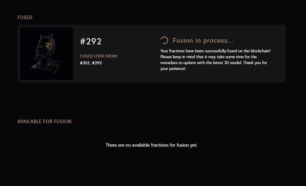 Pyrrhic (@0xpyrrhic) on Twitter photo Fusion in progress 🫡
Can't wait to expand my base collection 😂 I'll own the whole base eventually <a href="/ZeitlsAG/">Zeitls</a> Fusion in progress 🫡
Can't wait to expand my base collection 😂 I'll own the whole base eventually <a href="/ZeitlsAG/">Zeitls</a>