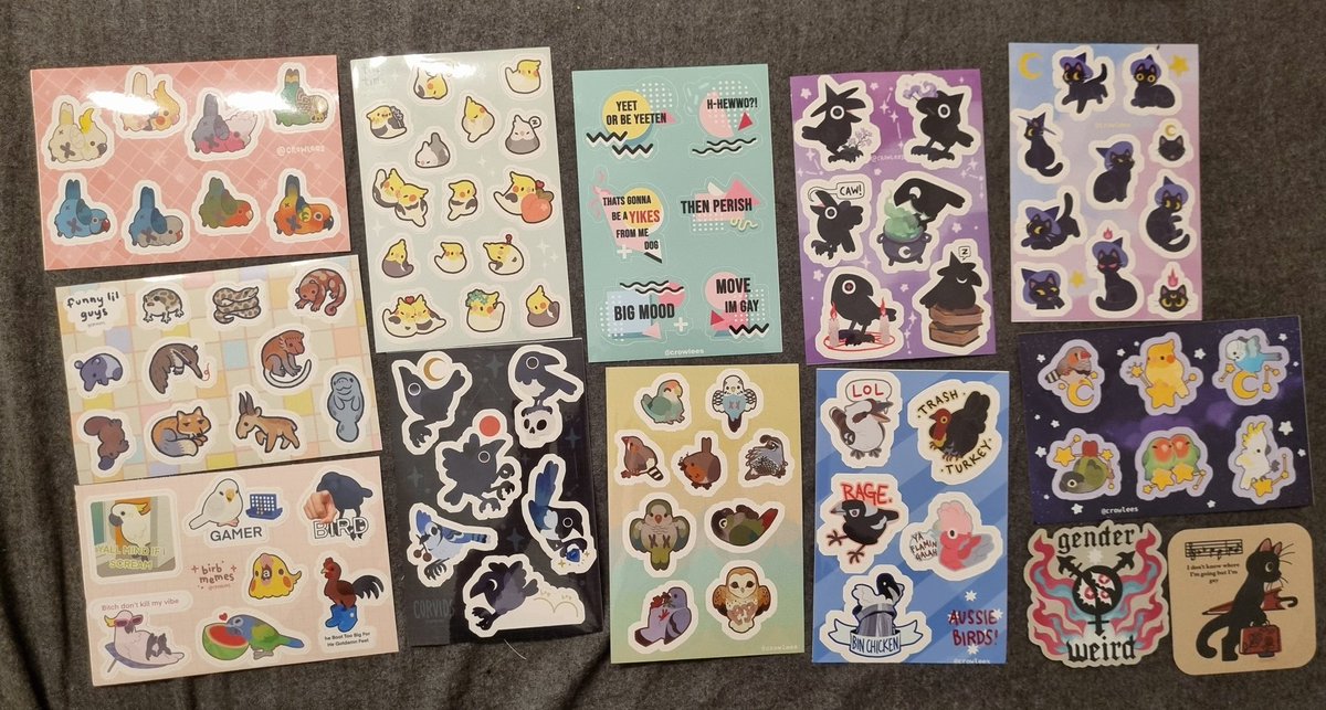 crowlees's tweet photo. stickers for goldnova just arrived 😳 https://t.co/OLfF3E1pma