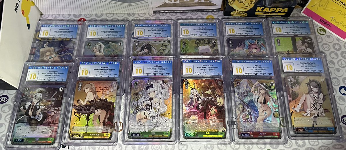 thatfrekinguy's tweet image. Another mind blowing #cgccards return tonight killed #azurelane and a pop 1 highest recorded grade dark dragonair from legendary collection. Doesn’t get much better then this!