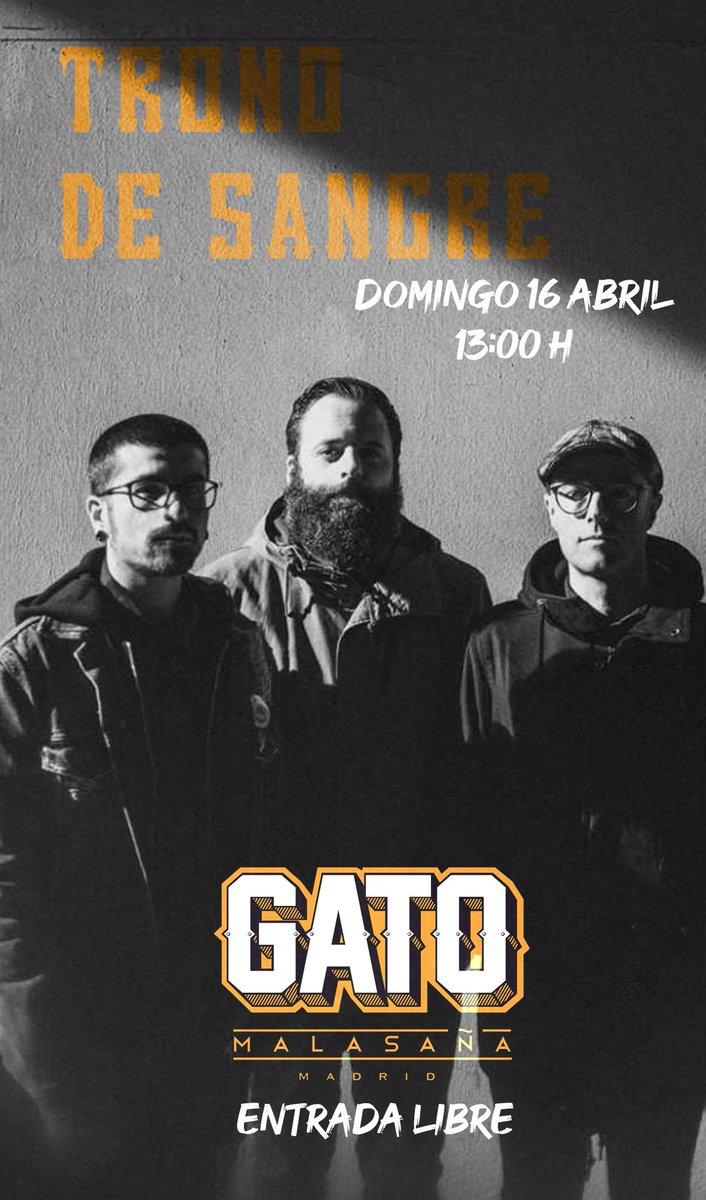 Este domingo estaremos en el Gato Malasaña con la zapatilla de estar por casa, es decir, en acústico. Vente, un cafelito, un vermú, un bitter, unos griticos…