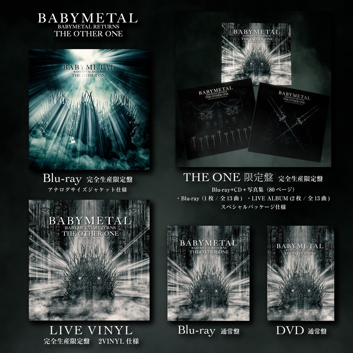 良好品 BABYMETAL BABYMETAL レコード BABYMETAL 3点セット お得 レコード