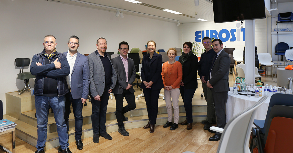 EUROSITSA's tweet photo. [Nièvre – Industrie]
🔹Nous avons eu le plaisir de recevoir ce vendredi une délégation chargée de promouvoir le rebond industriel dans la Nièvre.
🔹Nous les remercions vivement pour cette visite visant à soutenir les entreprises dans le cadre de leur développement. 👆
#Nièvre https://t.co/ryxBUKpPsO