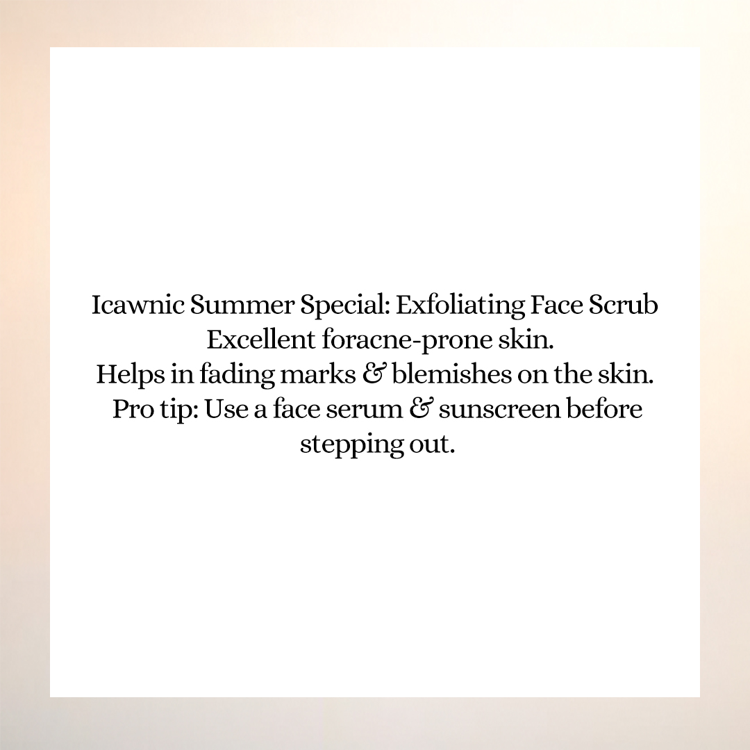 icawnic1's tweet photo. Exfoliation helps to remove the dead skin cells and unclog the pores.

So this summer do not forget to exfoliate and apply sun cream
🌟🌟

#clayscrub
#exfoliating https://t.co/WAH57FcEvD
