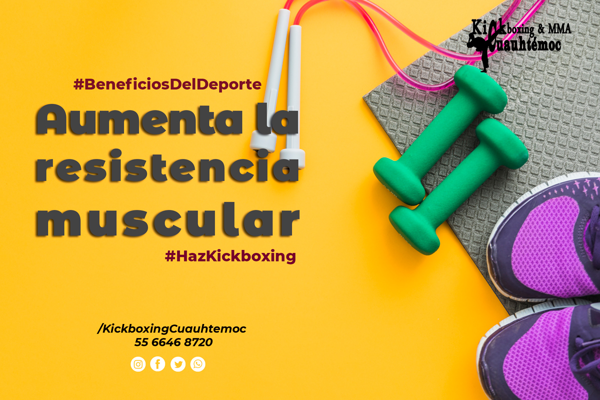 Tenemos que recordarte lo bueno que es el deporte. #PracticaKickboxing