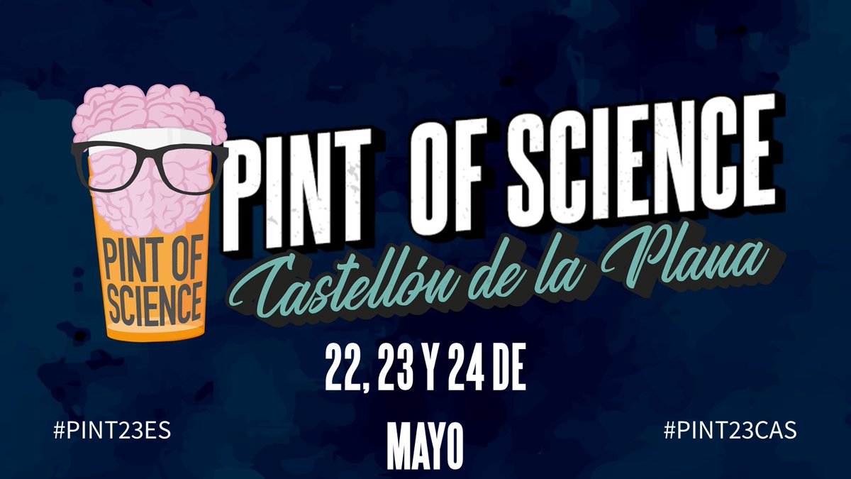 silderob's tweet image. Vuelve PINT OF SCIENCE a Castellón los días 22-24 de Mayo 😍

No os lo perdáis, este año vamos a tope!💯💃

📍Castellón #PINT23ES #PINT23CAS