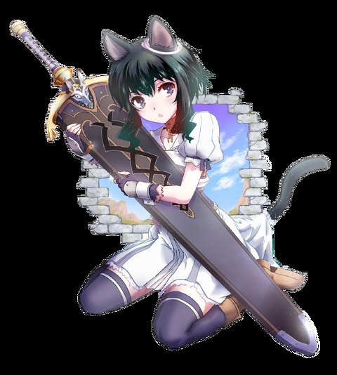 ShintoJeremiah's tweet photo. #anime #isekai #nekogirl #reincarnatedasasword 
Fran 🩵 so kawaii https://t.co/A3aMnyVfHU